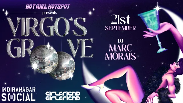 hot girl hotspot: virgo's groove flyer